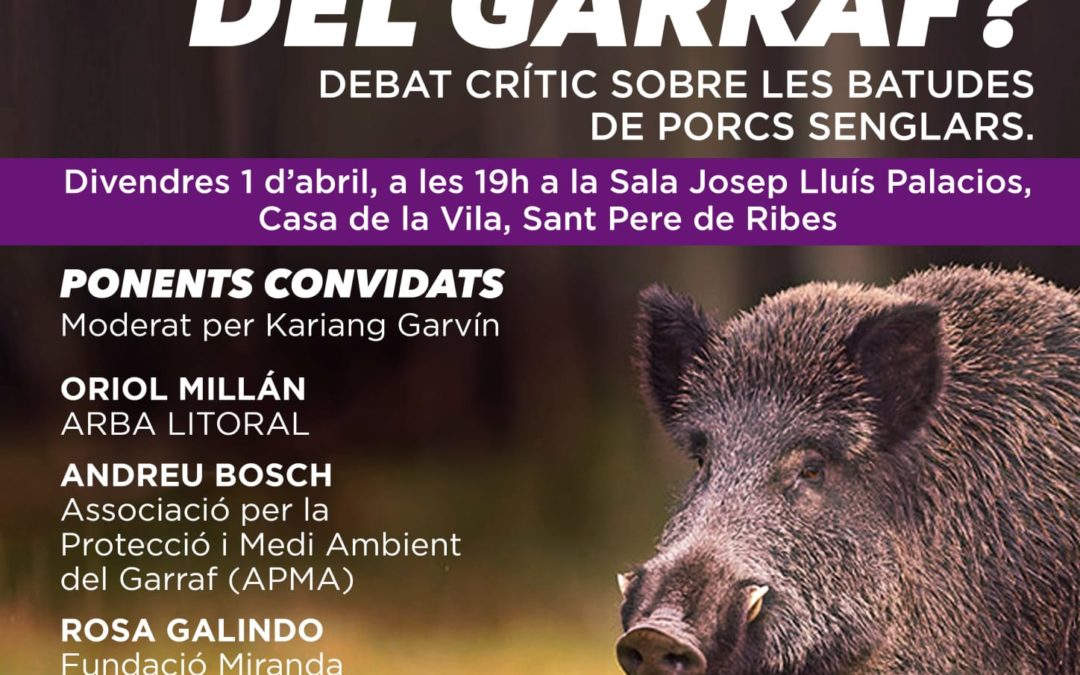 Què fem amb la caça al parc natural del Garraf?